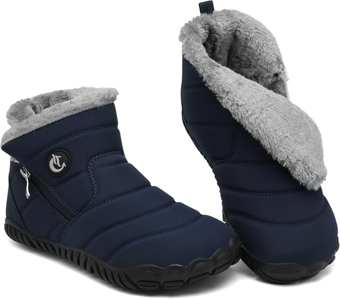 Ghete de iarna imblanite pentru barbati/femei, impermeabile, usoare, albastre 42 [7]