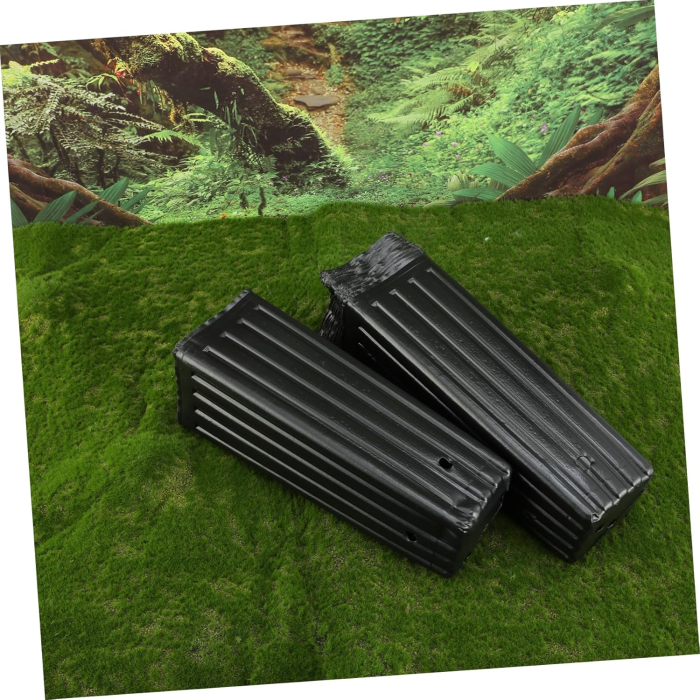 Ghivece adanci, negre pentru flori inalte sau pomisori, 30x10x10 cm, set 50 bucati [7]
