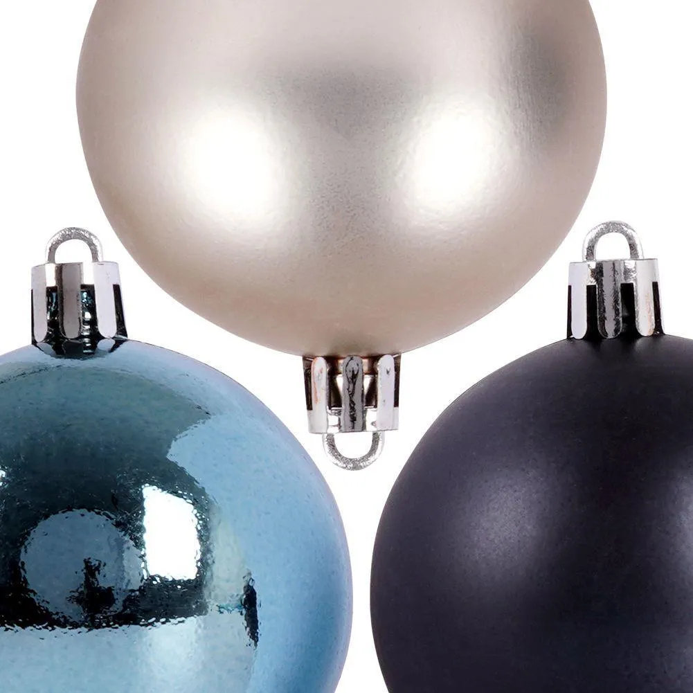 Globuri decorare pom sarbatori 3 culori, 12 bucati [3]