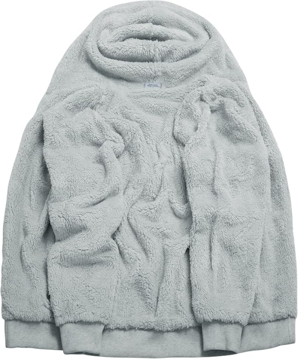 Hanorac Bărbați Igeekwell, cu Fermoar, Glugă și Căptușeală Fleece, de Iarnă, 3XL [7]