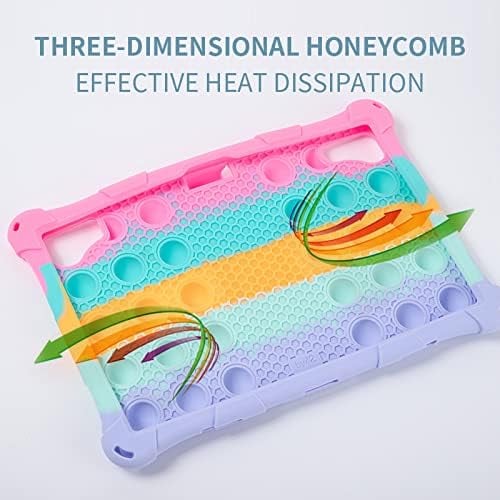 Husa compatibila cu Teclast P20S/M40/M40/M40 10", multicolora [6]