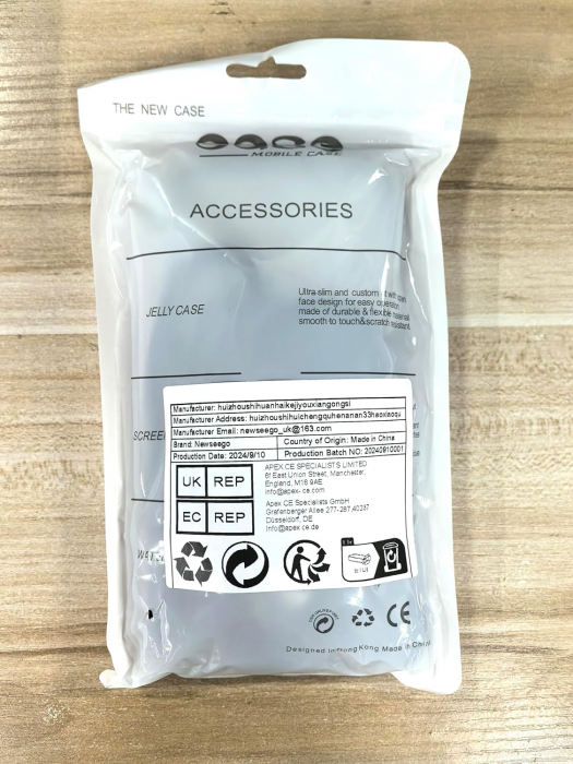 Husa compatibila cu iPhone 15 Pro Max, anti-soc, subtire, elastica, Mov [8]