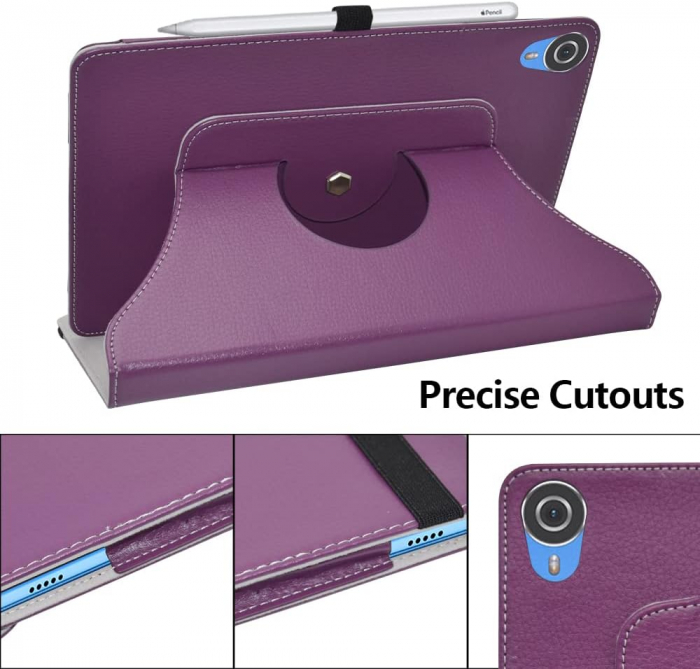 Husa compatibila cu Teclast P25T Case, ApoloMedia EP103A Case 10", PU violet [6]