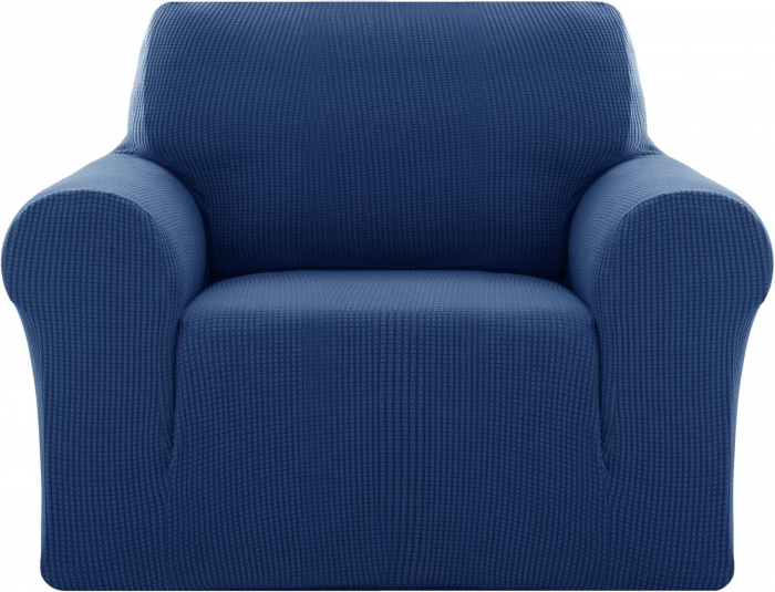 Husa elastica fotoliu 80x120 cm albastru inchis [1]
