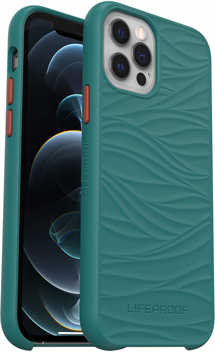 Husă Otterbox Wake pentru iPhone 12 Pro Max, rezistentă la șocuri și la cădere de până la 2 M, subțire, verde [1]