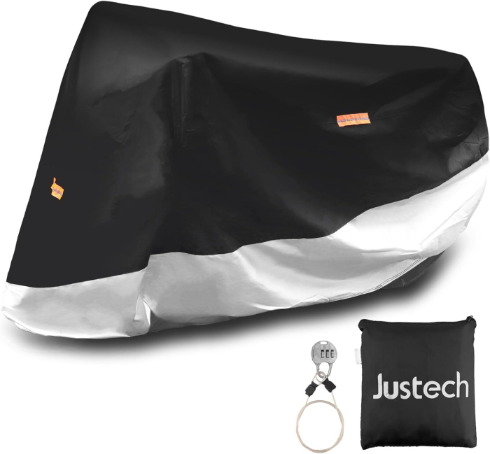 Husa protectie motocicleta, moped, bicicleta din material Oxford 245 x 105 x 125 cm [1]