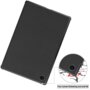 Husă Samsung Galaxy Tab A8 10.5 inch 2021 (SM-X200/X205/X207), subțire, cu suport pliabil, pentru trezire/somn automat (Roșu) [4]