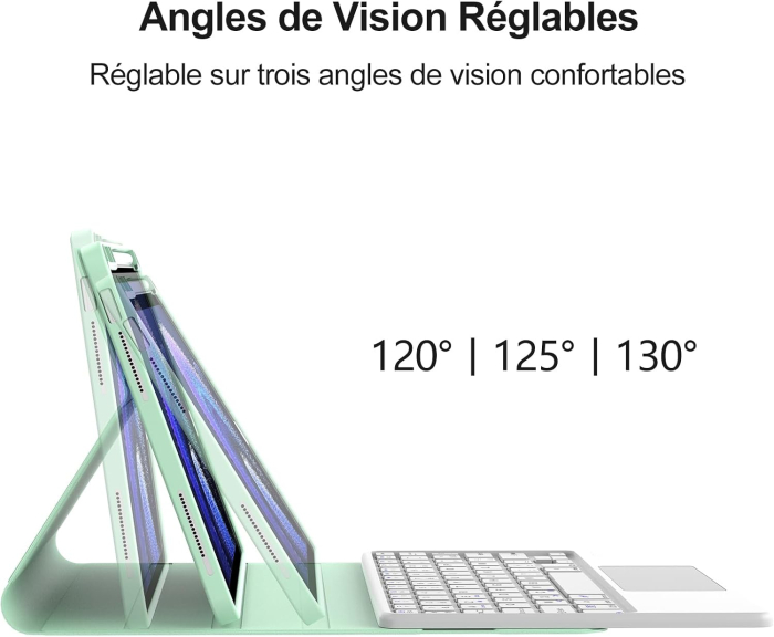 Husă si tastatură compatibil cu Xiaomi Pad 6/6 Pro 11-inch 2023 verde [4]