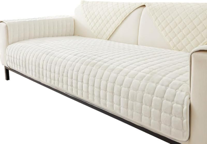 Husa universală anti-alunecare, protector de canapea solid cu textura groasă 110x180 cm [1]