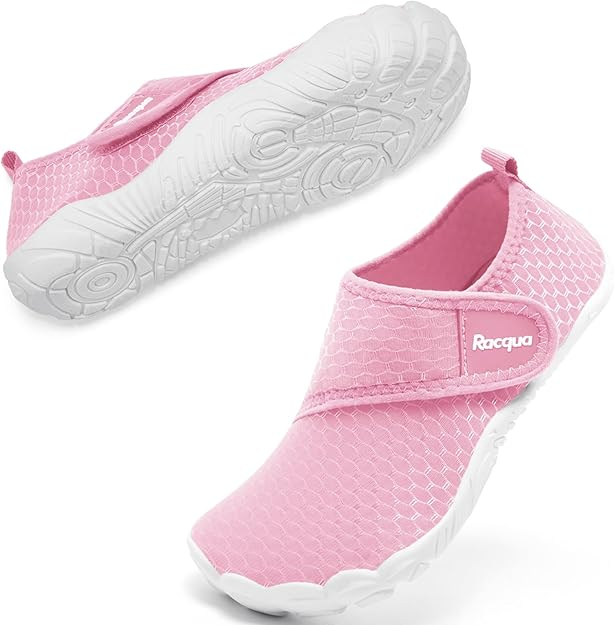 Incaltaminte de apa roz pentru fete, talpa antialunecare, marimea 32 [2]
