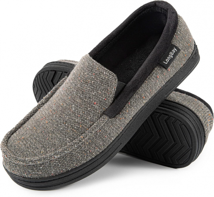 Incaltaminte lejera pentru barbati pentru casa, curte, gri, marimea 45 [1]