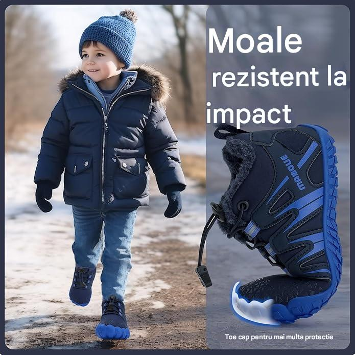 Incaltaminte sport copii, ghete joase imblanite, antiderapante 28 EU [2]