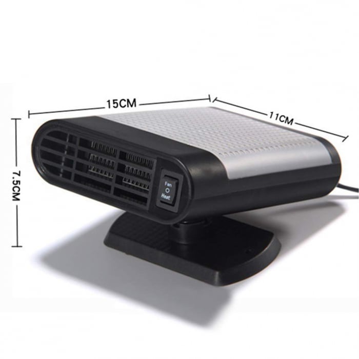 Incalzitor suplimentar de masina 12V 150W cu alimentare la priza brichetei [2]