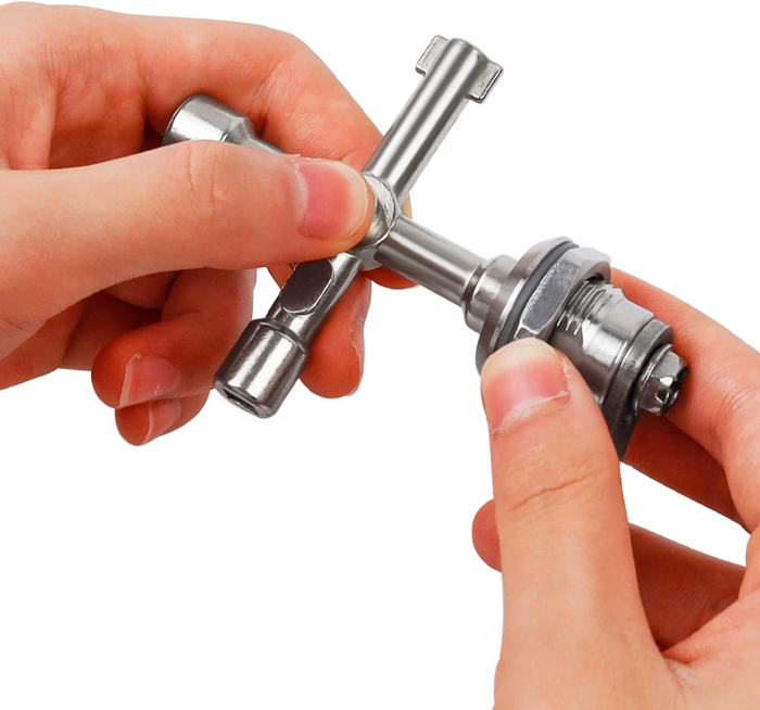 Incuietoare metalica pentru cutie postala, tablou electric, dulao metalic [3]