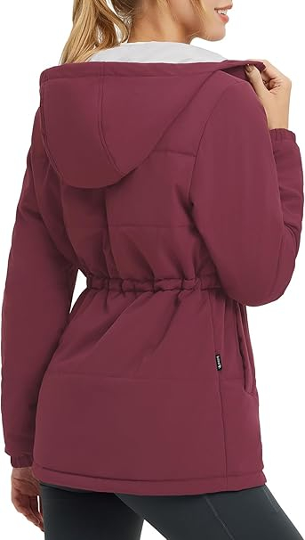 Jacheta matlasata visinie usoara pentru femei, respirabila, 2XL [2]