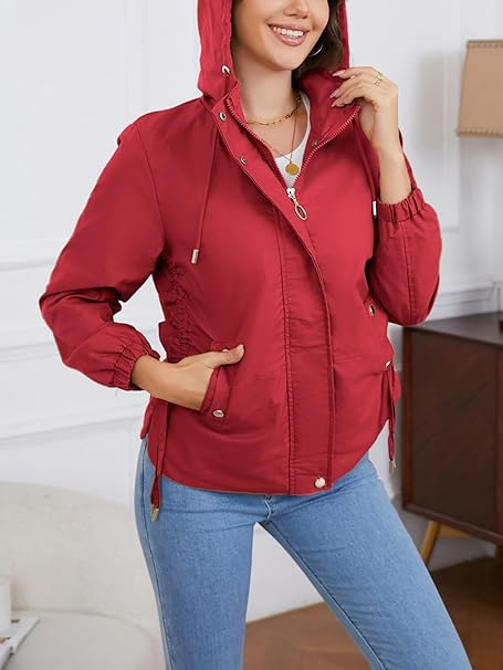 Jacheta usoara de primavara pentru femei, respirabila, Rosie S [5]