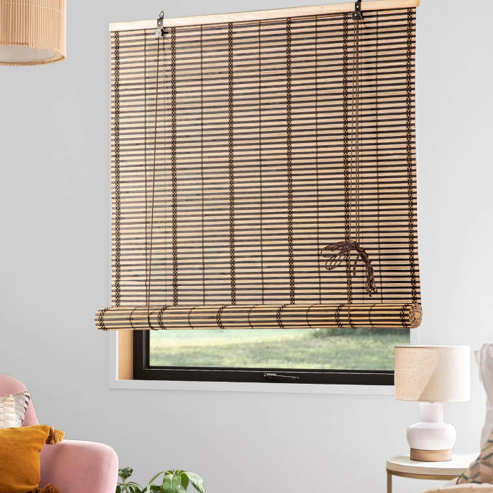 Jaluzea rulanta pentru interior din bambus 80 x 160 cm [3]