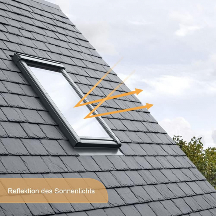 Jaluzele portabile, opace, reflectorizante pentru geamuri, fara gaurire 57x100 cm [4]