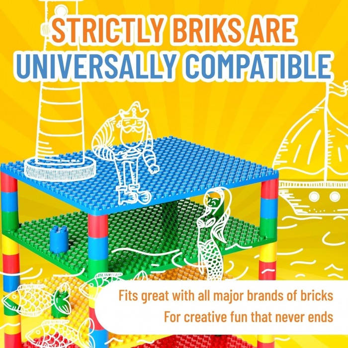 Joc de constructie pentru dezvoltarea imaginatiei si indemanarii tip LEGO, 48 piese [4]