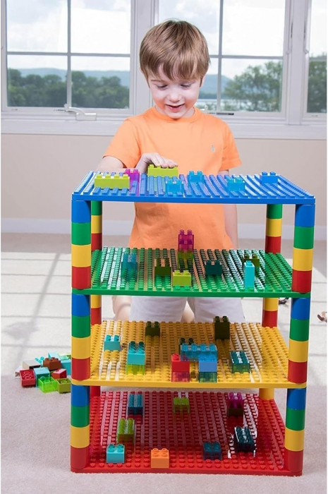 Joc de constructie pentru dezvoltarea imaginatiei si indemanarii tip LEGO, 48 piese [9]
