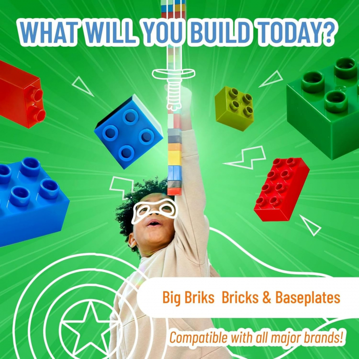 Joc de constructie pentru dezvoltarea imaginatiei si indemanarii tip LEGO, 48 piese [6]