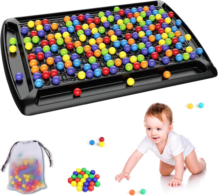 Joc de strategie pentru 2 persoane cu 120 de bile multicolore [1]