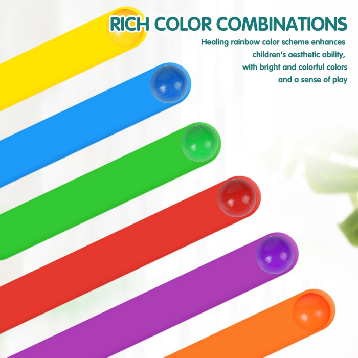 Joc de strategie pentru 2 persoane cu 120 de bile multicolore [3]