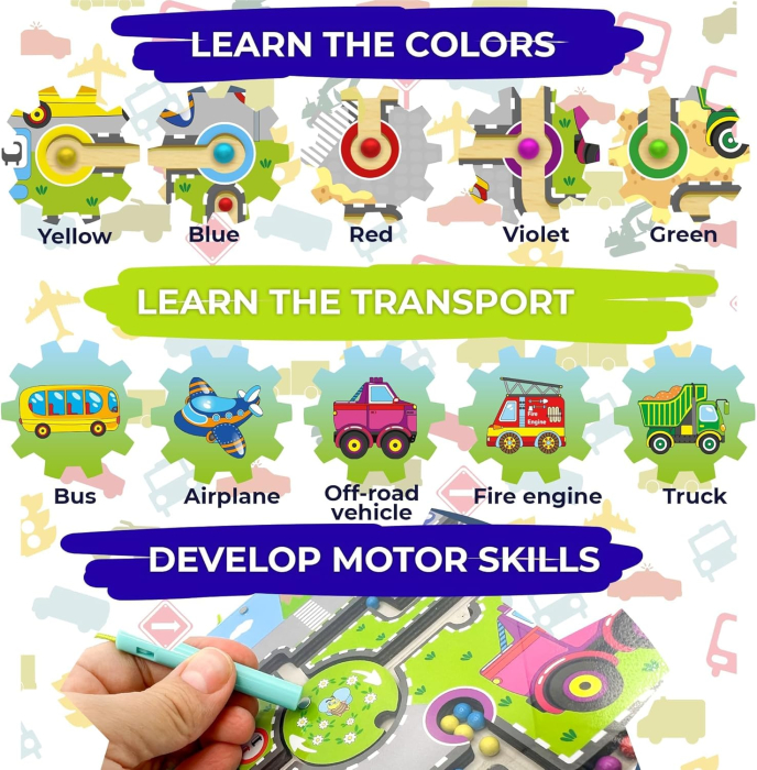 Joc magnetic de atentie si indemanare pentru copii [3]