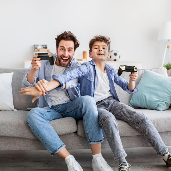 Controler Switch Pro modul RGB compatibil cu Switch/Lite/OLED/Mac/PC – Negru [8]