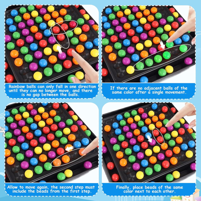 Joc de strategie pentru 2 persoane cu bile multicolore [3]