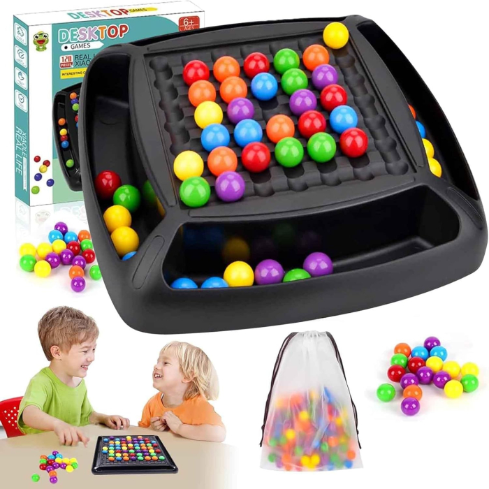 Joc de strategie pentru 2 persoane cu bile multicolore [1]