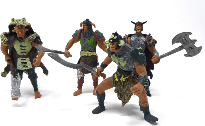 Figurine din filme SF, orci pregatiti de lupta, set 4 piese [6]