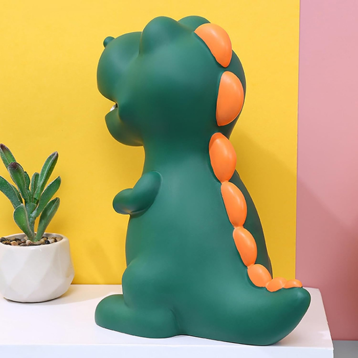 Dinozaur verde pusculita pentru copii [4]