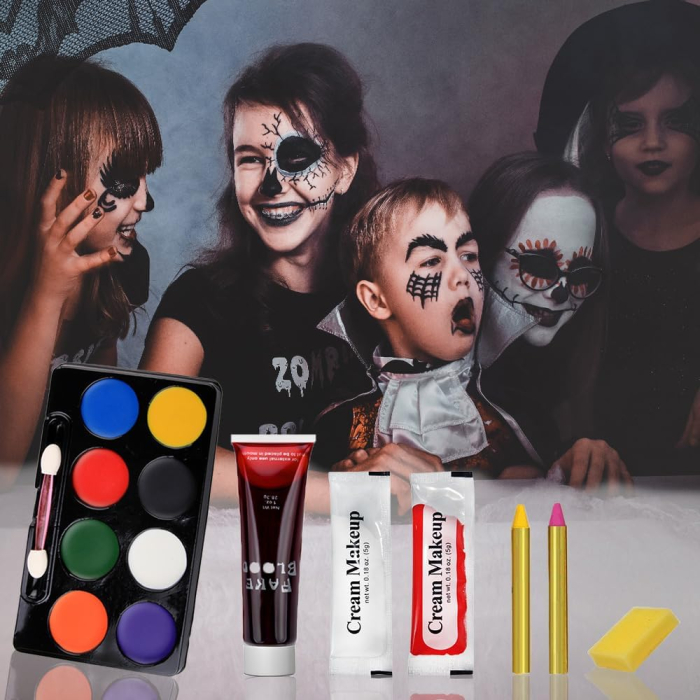 Kit de machiaj pentru copii cu 11 culori corporale [2]