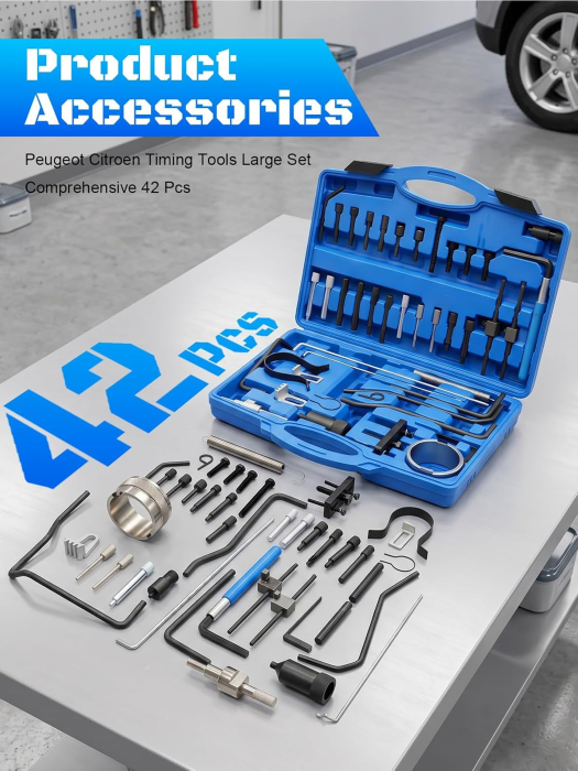 Kit Scule Calare Distribuție PSA 4086, Peugeot și Citroën, Benzină/Diesel [2]