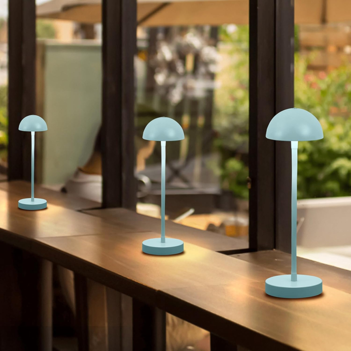 Lampa de masa LED reincarcabila, picior flexibil, comenzi tactile, 3 moduri lumina [8]