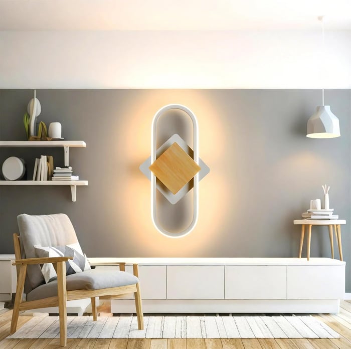 Lampa versatila de perete LED 14W, 3000K, 1920Lm, lungime 41 cm, alimentare 220 V [6]