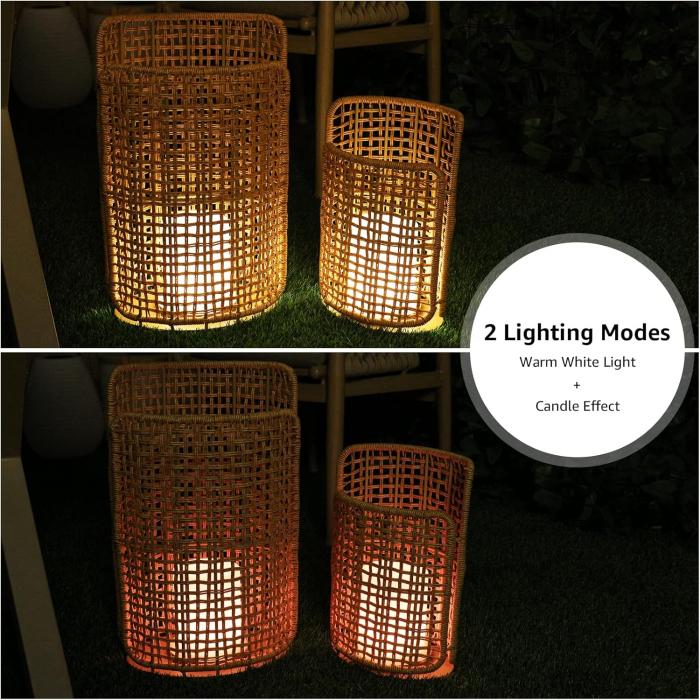 Lampa LED de masa, din metal, wireless, reincarcabila, de exterior set 2 buc [5]