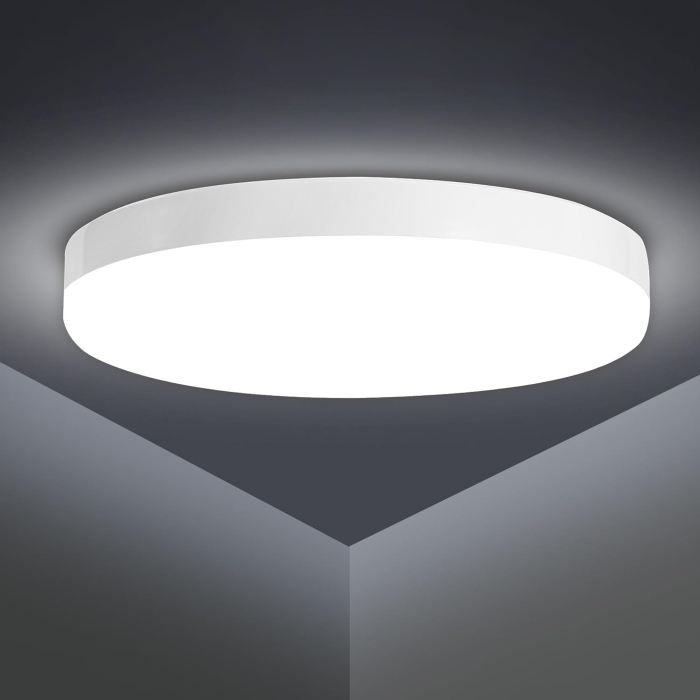 Lampa plafon 15W, rotundă și plată, super strălucitoare, 1500LM 5000K, IP44, diametru 230 mm [1]