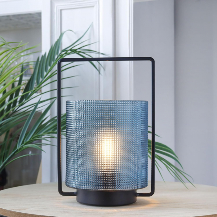Lampa LED , tip felinar, cu temporizator H:20 cm [3]