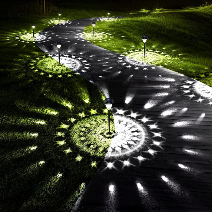 Lampi solare LED super luminoase, timp de iluminare de până la 14 ore, set 6 bucati [1]