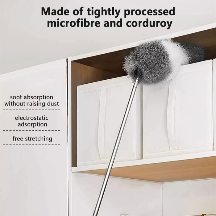 Pamatuf extensibil 280 cm, din microfibra, pentru indepartat praf [2]