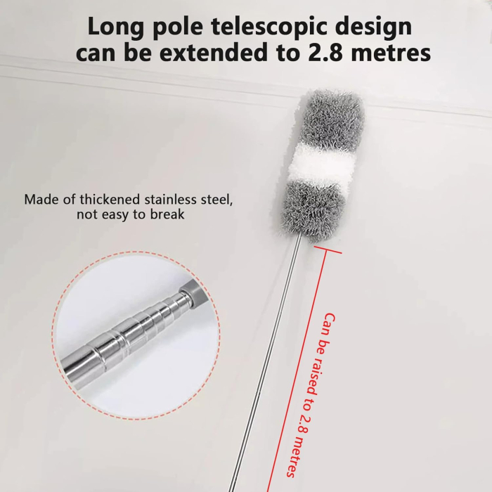 Pamatuf extensibil 280 cm, din microfibra, pentru indepartat praf [3]
