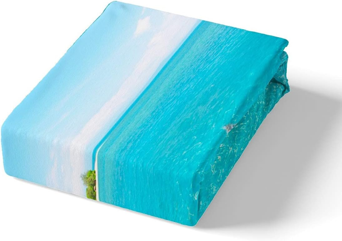 Lenjerie de pat din 4 piese cu model, 1 cearceaf 135x200x35 cm, 1 cearceaf 224x225 cm, 2 fete perini 50x75 [4]