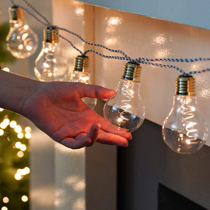 Lumini festive de interior, LED, cu baterii SET 10BUC [2]