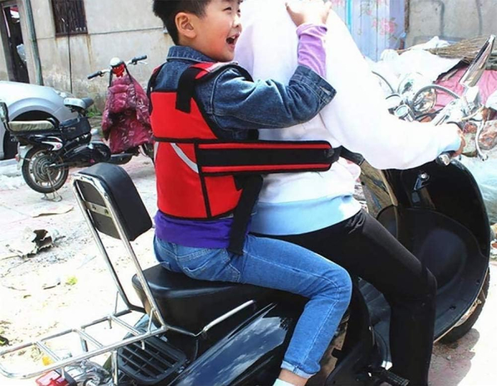 Ham de siguranță pentru copii pentru motocicleta, moped, bicicleta [3]