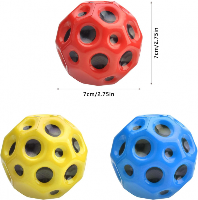 Mingi antistres saltarete, 7 cm, 3 buc/set [5]