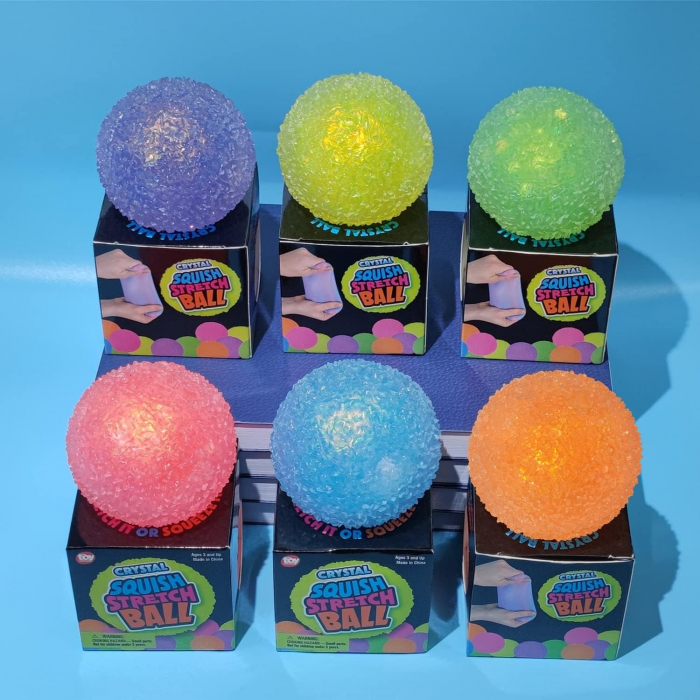 Mingi antistres texturate din cauciu,foarte moi, multicolore set 6 bucati de 6 cm [3]