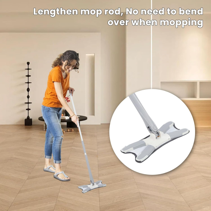 Mop de podea din microfibră cu lavetă reutilizabilă [4]