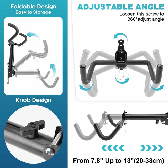 Suport depozitare pe perete pentru bicicleta [2]